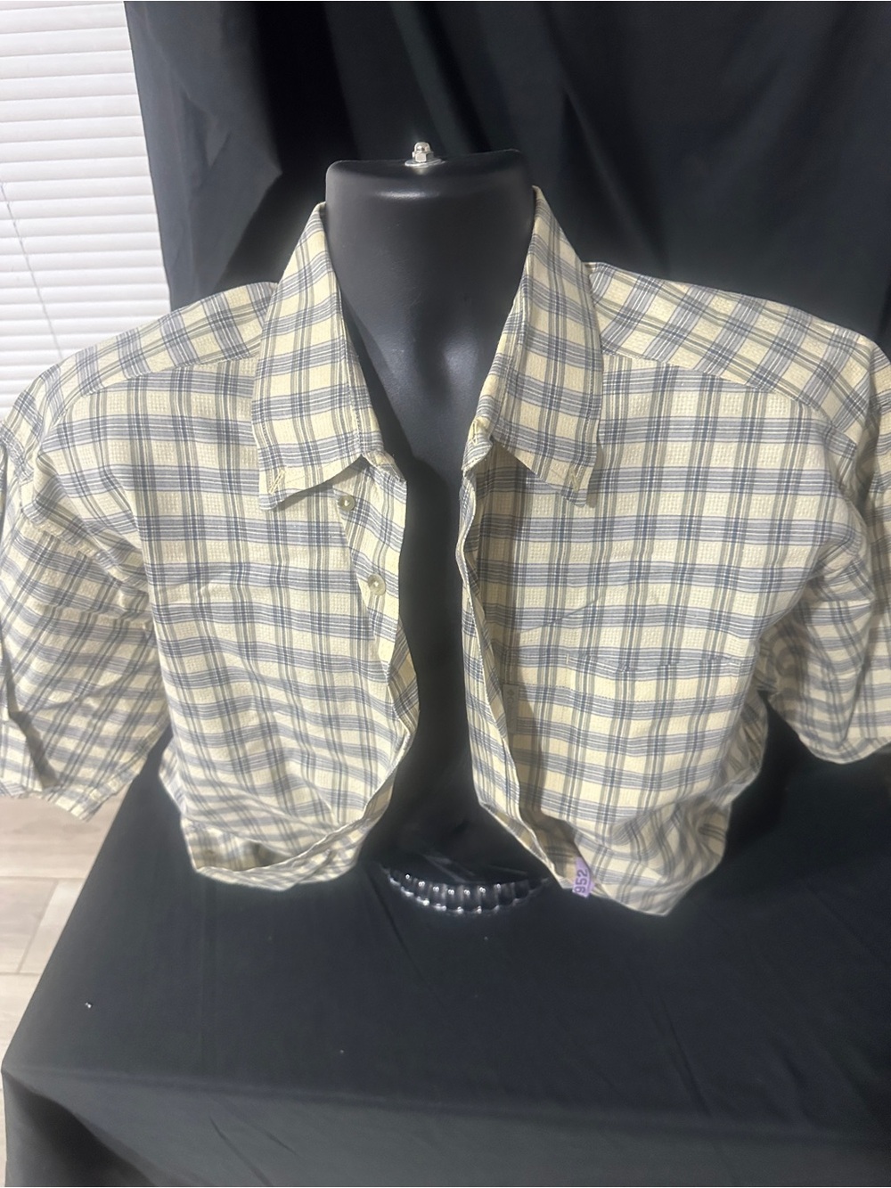 Men's Short-Sleeve Plaid Shirt-Columbia sportswear size XL-#628
